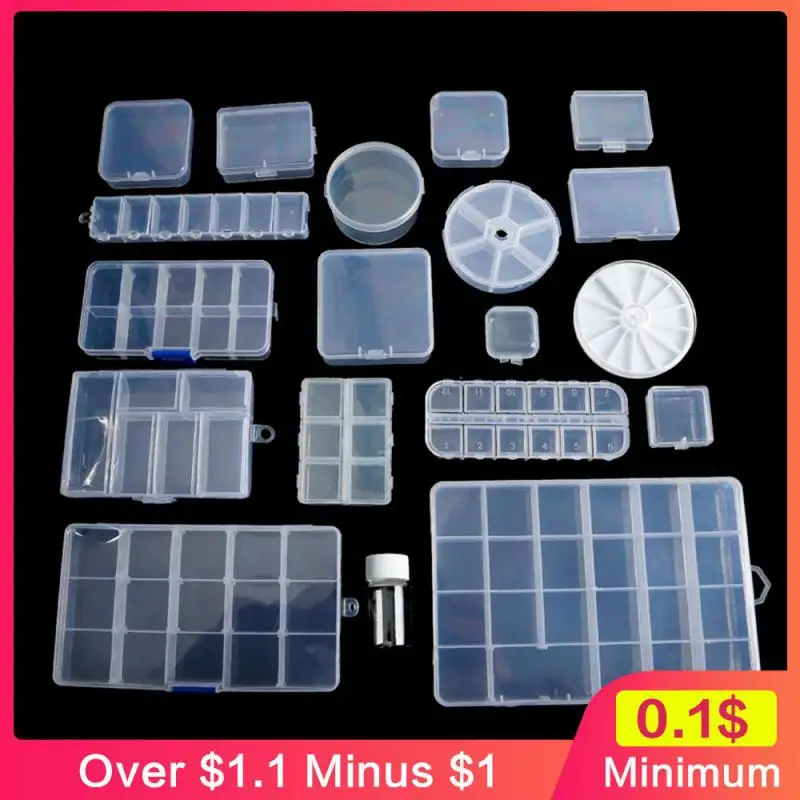 Transparent Color Transparent Storage Box Thickened And Wear-resistant Storage Box Long Lasting And Durable Plastic Box