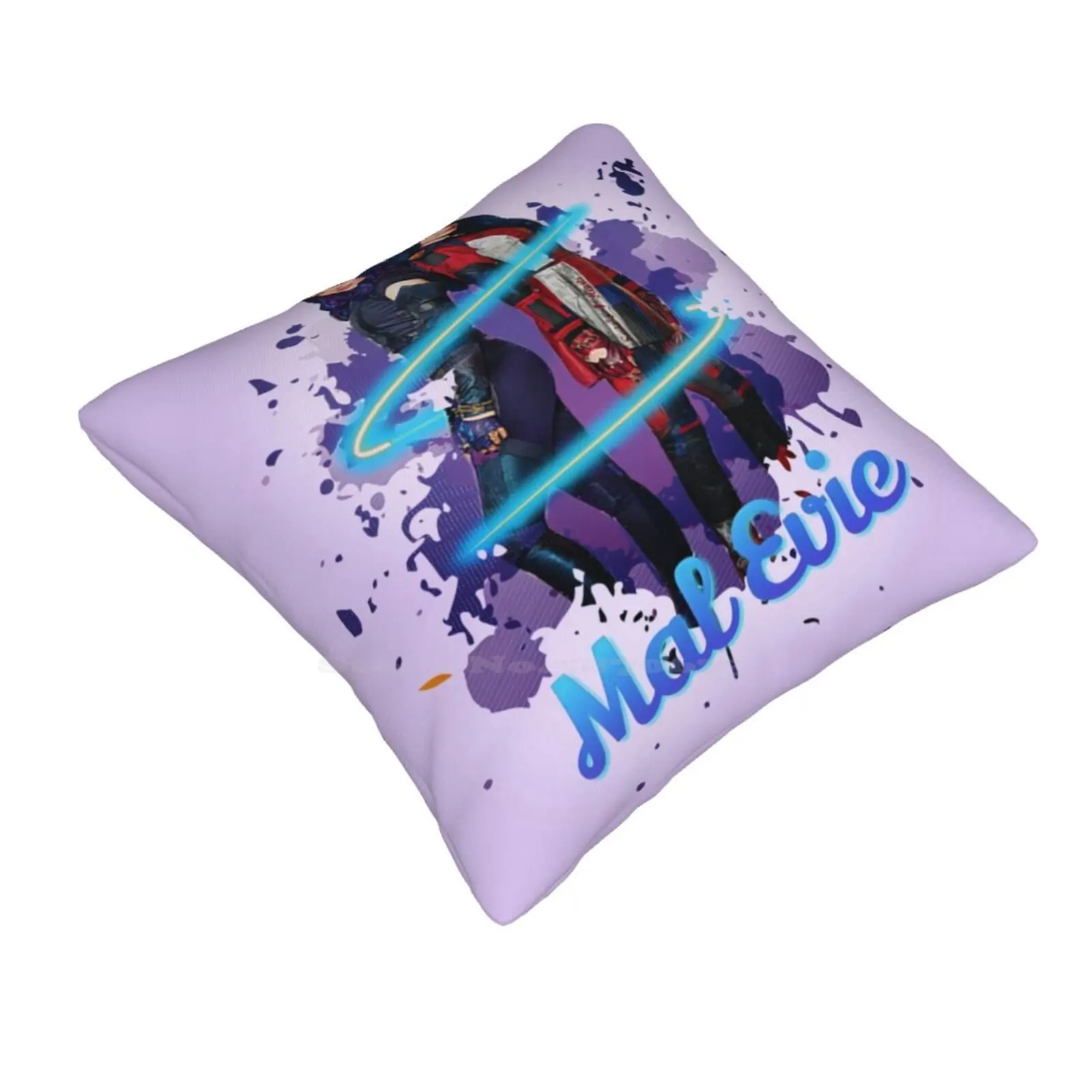 Mal And Evie Forever-Descendants 3 Pillow Cover Hug Pillowcase Mal And Evie Mal Evie Dove Cameron And Sofia Carson Sofia Carson