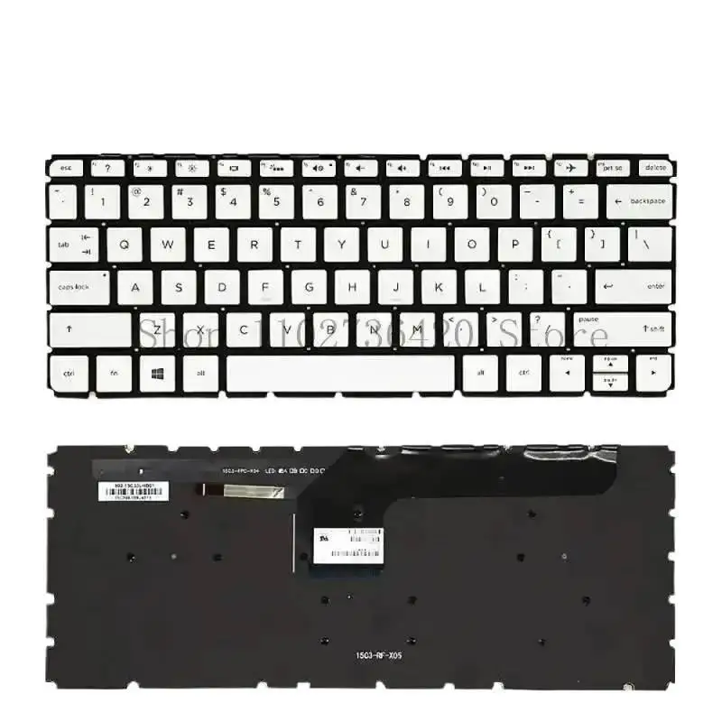 

NEW Keyboard Backlit For Envy 13-D010CA 13-D010NR 13-D023CL 13-D040WM 13-D TPN-C120 ENVY13-D025TU d023 D056 ##