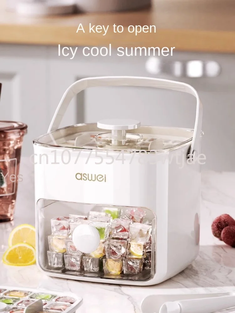 Ice Cube Mold Summer Heat Relief Ice Maker Food Grade Household Large Capacity Ice Cube Mold