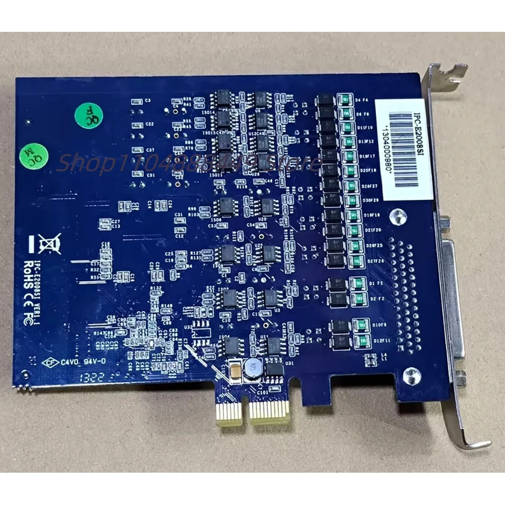 IPC-E2008SI VER1.1 8-port industrial RS422/485 PCI-E interface