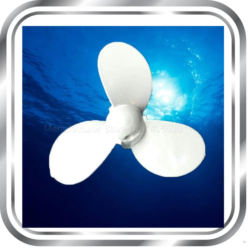 Aluminum Propeller For  Yamaha Parsun 2HP 2.5HP   Outboard Engine Size 71/4X5