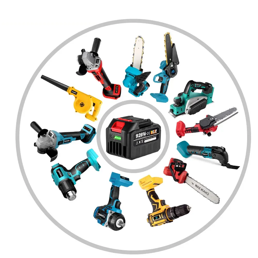 Imagem -05 - Bateria de Lítio Recarregável para Makita Ferramentas Elétricas para Motosserra 928vf 388vf 22500mah 15000mah 7500mah