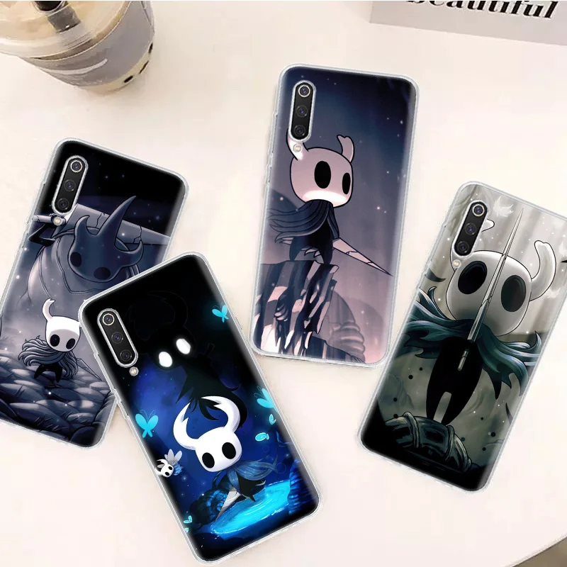Hollow Knight Cartoon Silicon Call Phone Case For Xiaomi Redmi Note 14 13 12 12S 11 Pro Plus 11S 10 10S 11T 11E 4G 5G Soft Cover