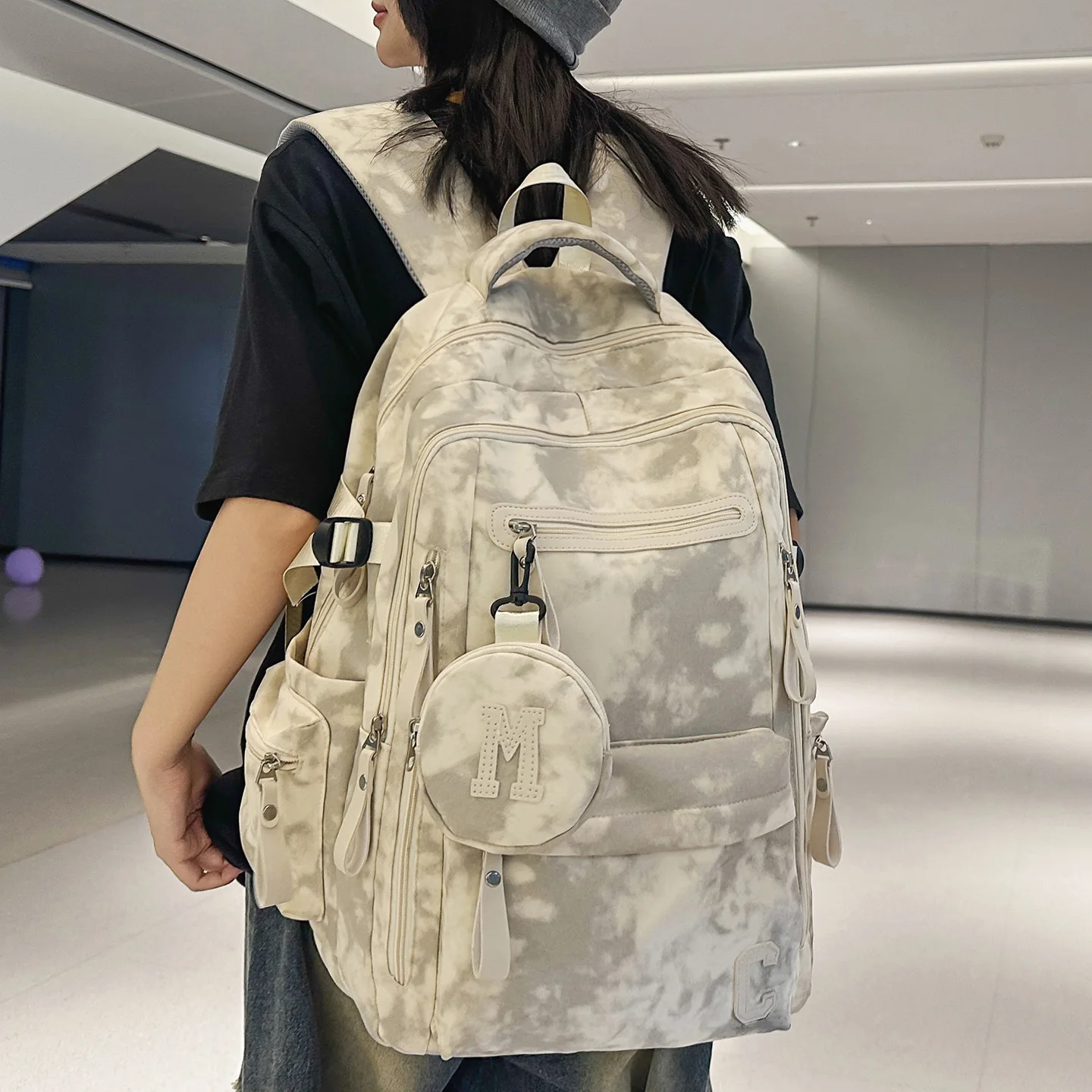 School Backpacks Boys Girls College Large Capacity Backpack Sturdy Durable Travel Backpack College Boys Girls School Bag