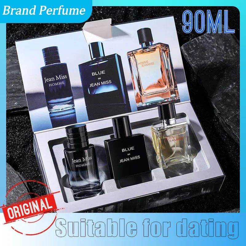 Perfume de alta calidad para hombre, fragancias duraderas de regalo, colonias naturales frescas románticas, feromonas de alta calidad para atraer a la mujer, 90ml