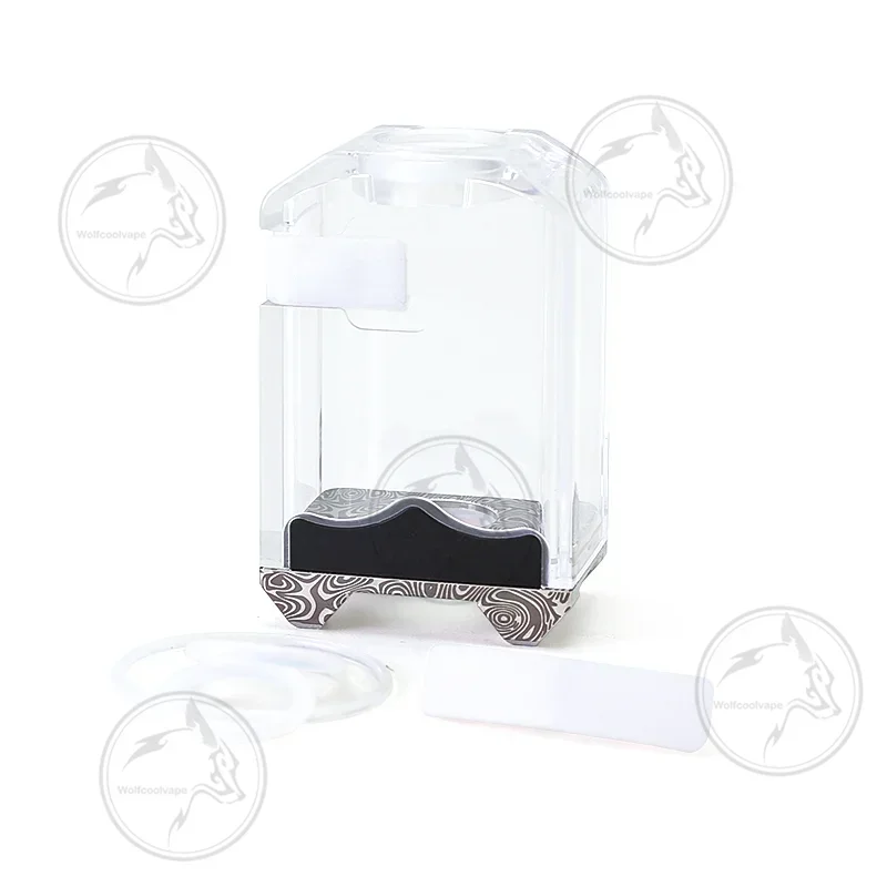 Wolfcoolvape Boro Tank Monarchy S Bo Style 316SS PCTG BB AIO Mods Vape atomizer tank for coils & atomizers - gallery image 5
