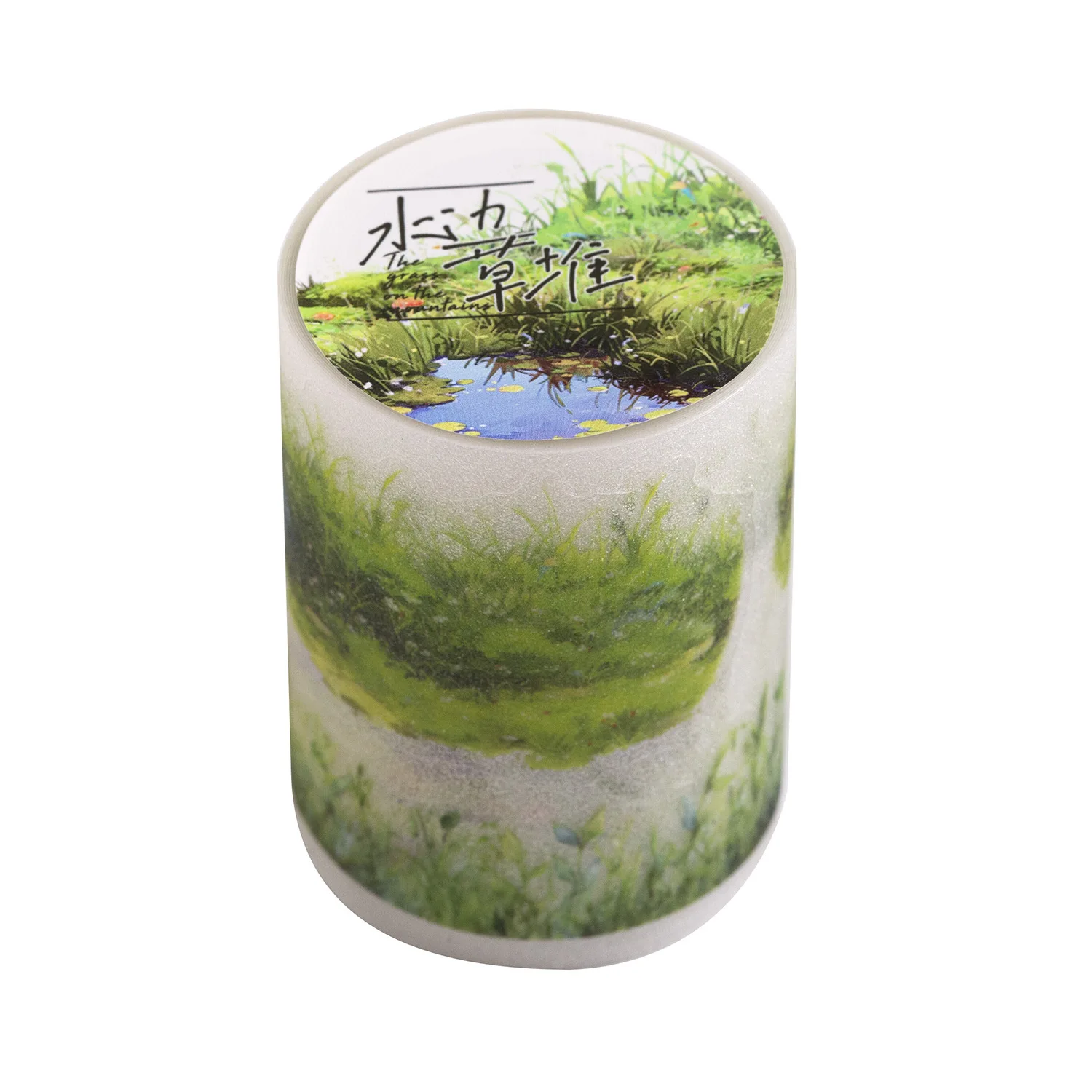 1pcs/1lot Decorative Adhesive Tapes The grass of the mountains Masking Tapes Scrapbooking DIY Paper Japanese Stickers