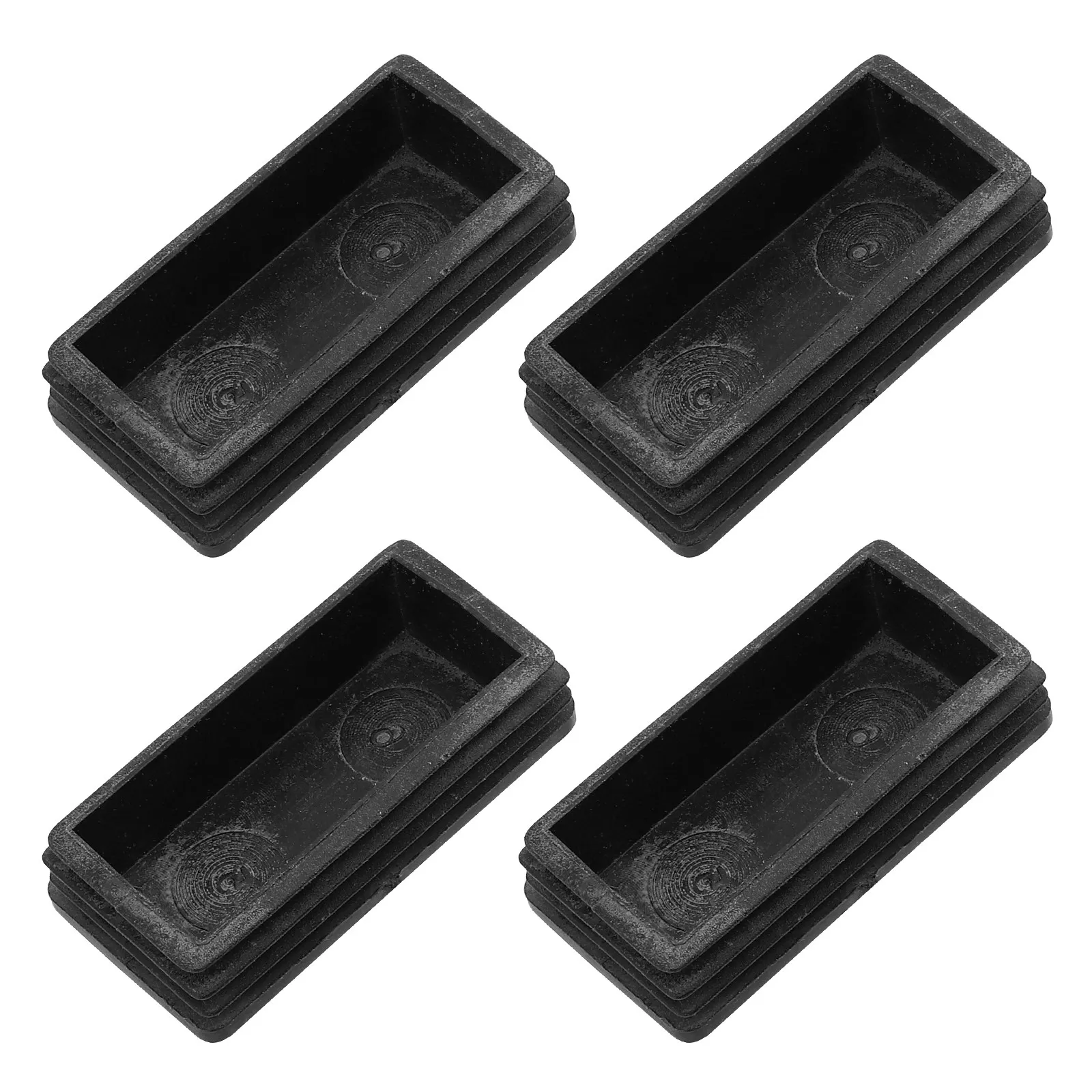 4Pcs Ladder Feet Protector Non-Skid Plastic Covers for Folding Ladders Floor Damage Prevention Worker Safety Stable Leg Support