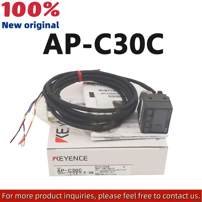

KEYENCE new original AP-C30C digital display pressure switch sensor More products welcome to consult