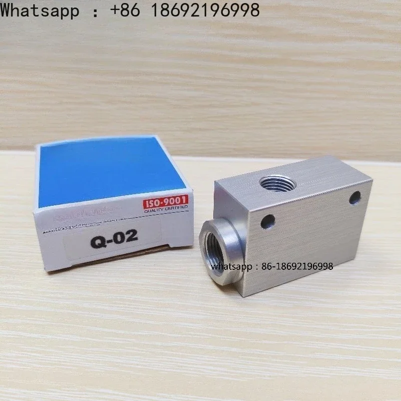 Q-02 Pneumatic Cylinder Rapid Exhaust Valve 2 Minute Quick Exhaust Valve Quick Vent Valve