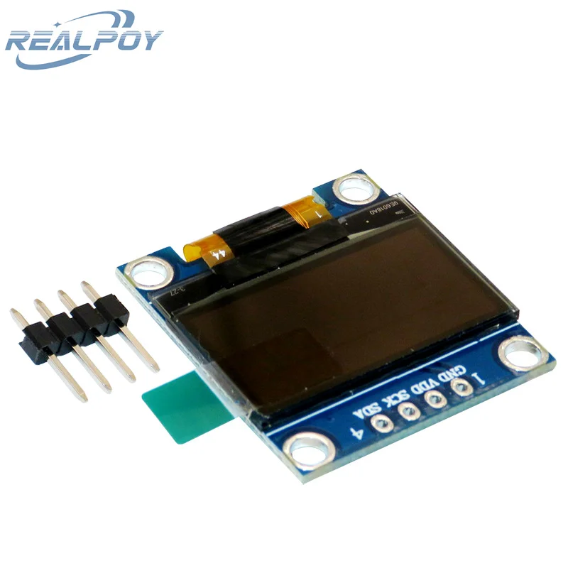 0.96 inch oled IIC Serial White OLED Display Module 128X64 I2C SSD1315 12864 LCD Screen Board GND VDD SCK SDA for Arduino