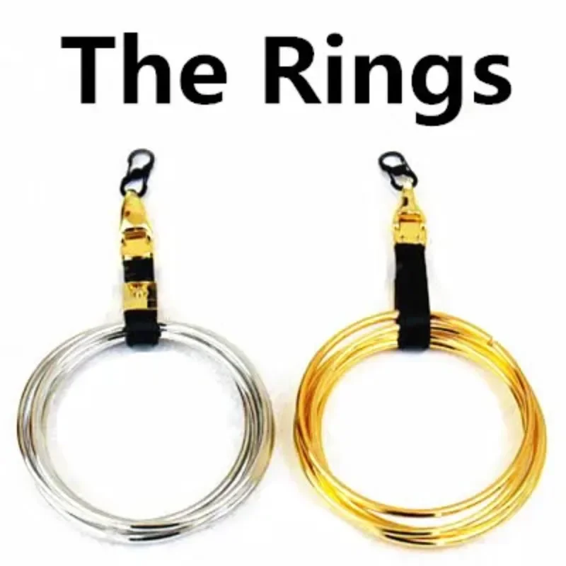 

The Rings (Rings and DVD) By Raymond Iong Classic Magic Tricks Stage Magic Illusion Funny Close Up Magic Beginner Magician Magia