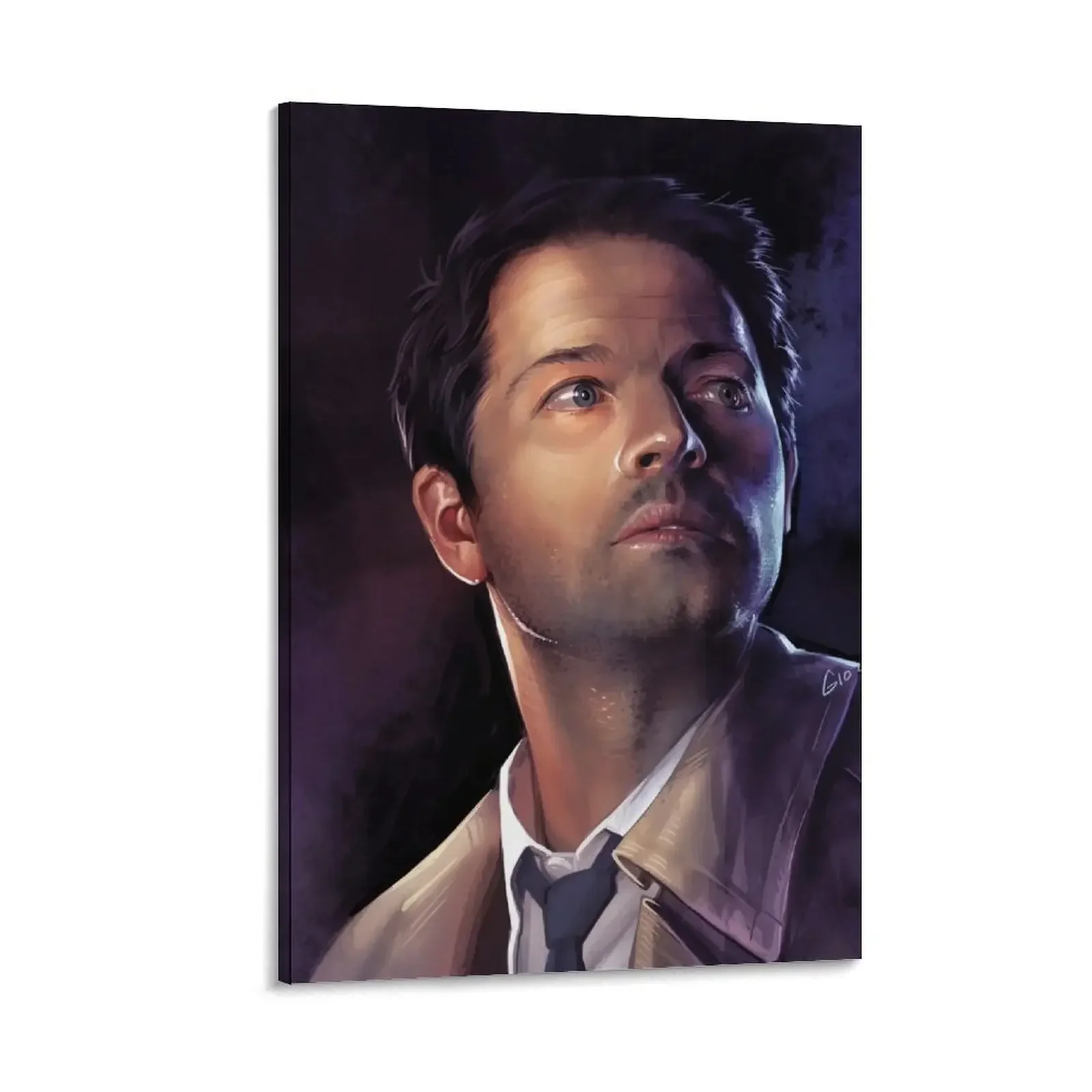 

Castiel Canvas Painting Wall posters stickers & posters room decoration