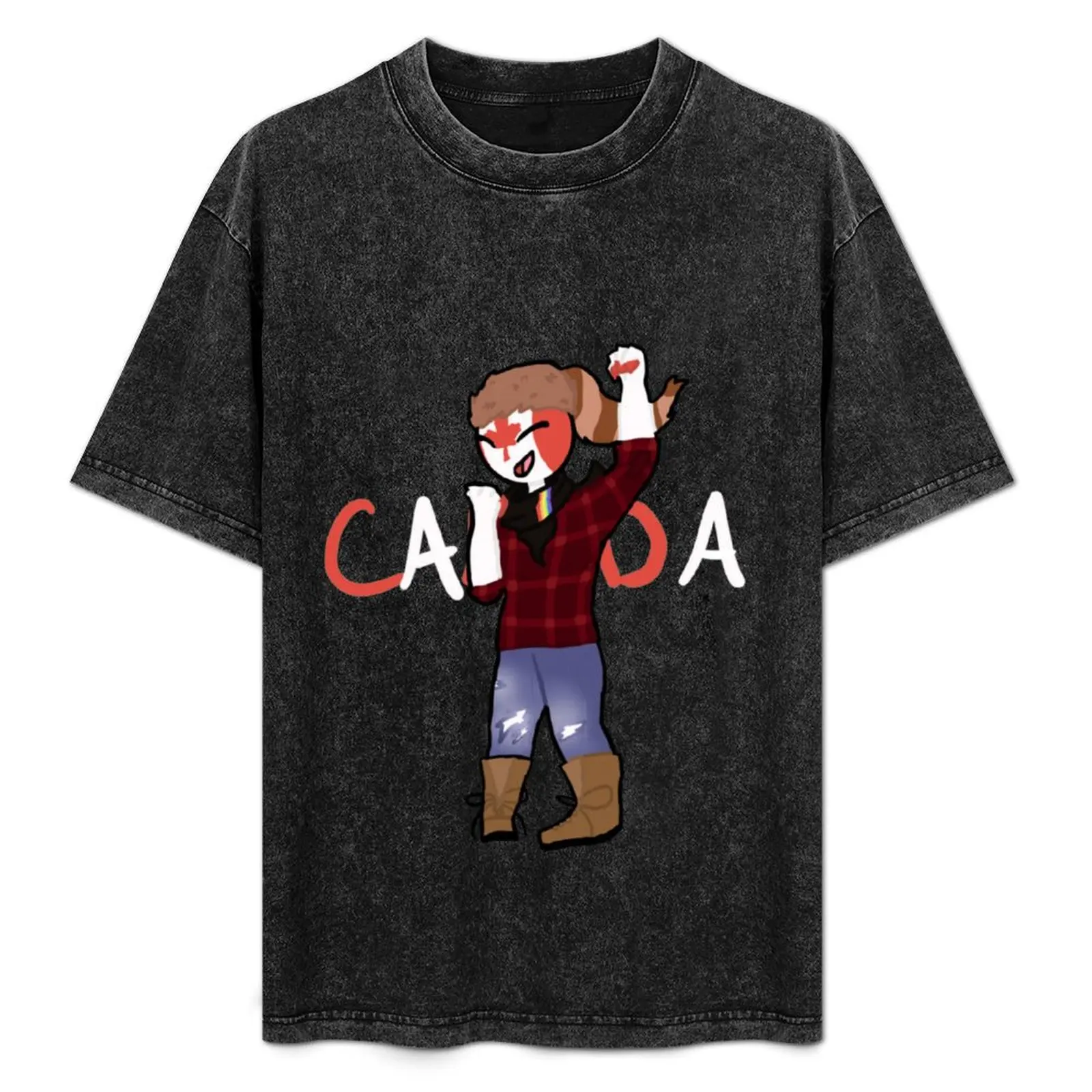 

Canada Countryhuman T-Shirt man t shirt luxury t shirts for man graphic funny T-Shirt
