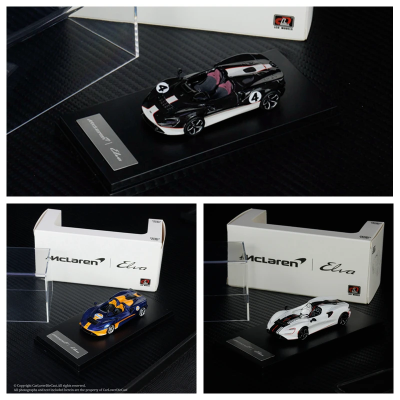 

В наличии: литая под давлением модель автомобиля из сплава McLaren ELVA 1:64, праздничная подарочная игрушка для мальчиков, коллекционный предмет для взрослых.