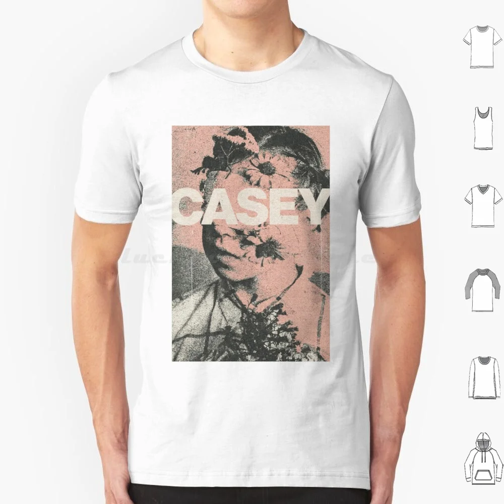 Casey T Shirt Cotton Men Women DIY Print Casey Casey The Band A Band Called Casey Band Bandmerch Melodic Metalcore Christmas