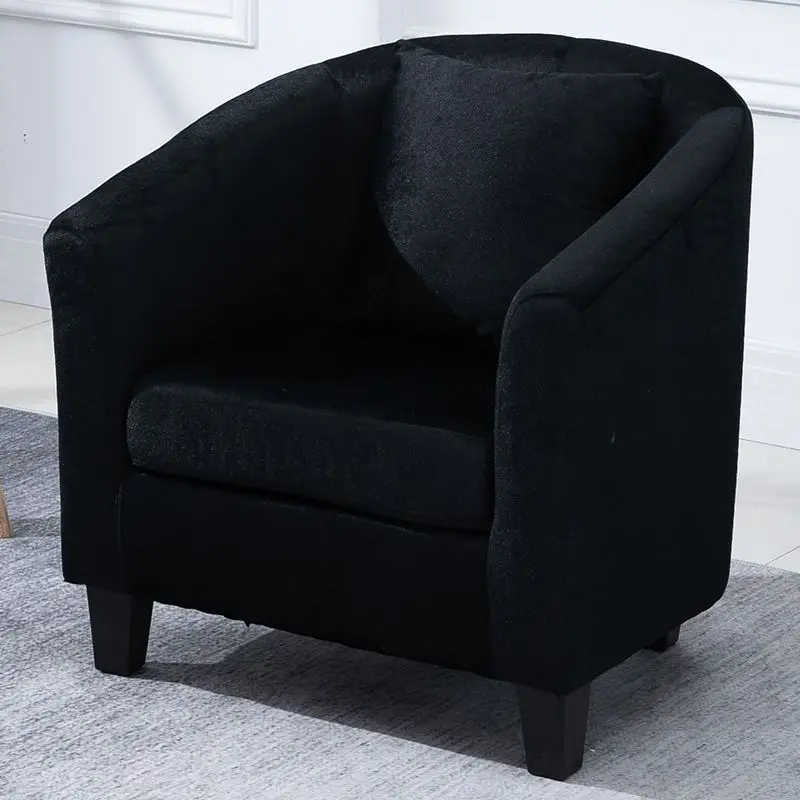 Accent Chairs for Bedroom Living Room Midcentury Modern Arm Chair Comfy Reading Sofa Chair Upholstered Single Sofa Couch