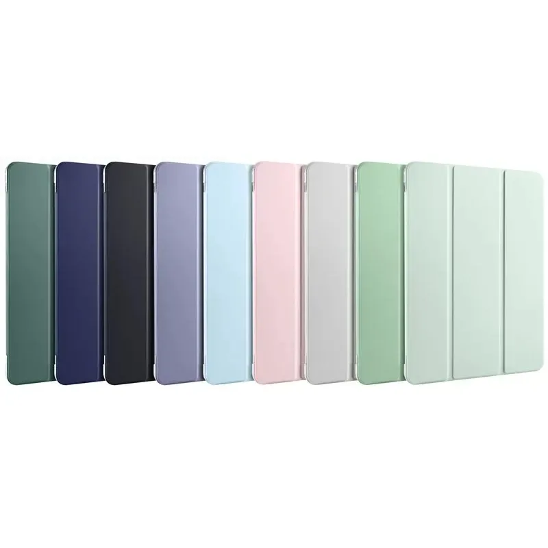 레드미 패드 2 프로 12.1 케이스 펜 홀더 포함 삼중 접이식 소프트 백 스탠드 태블릿 케이스 샤오미 레드미 패드 2 프로 케이스 12.1인치