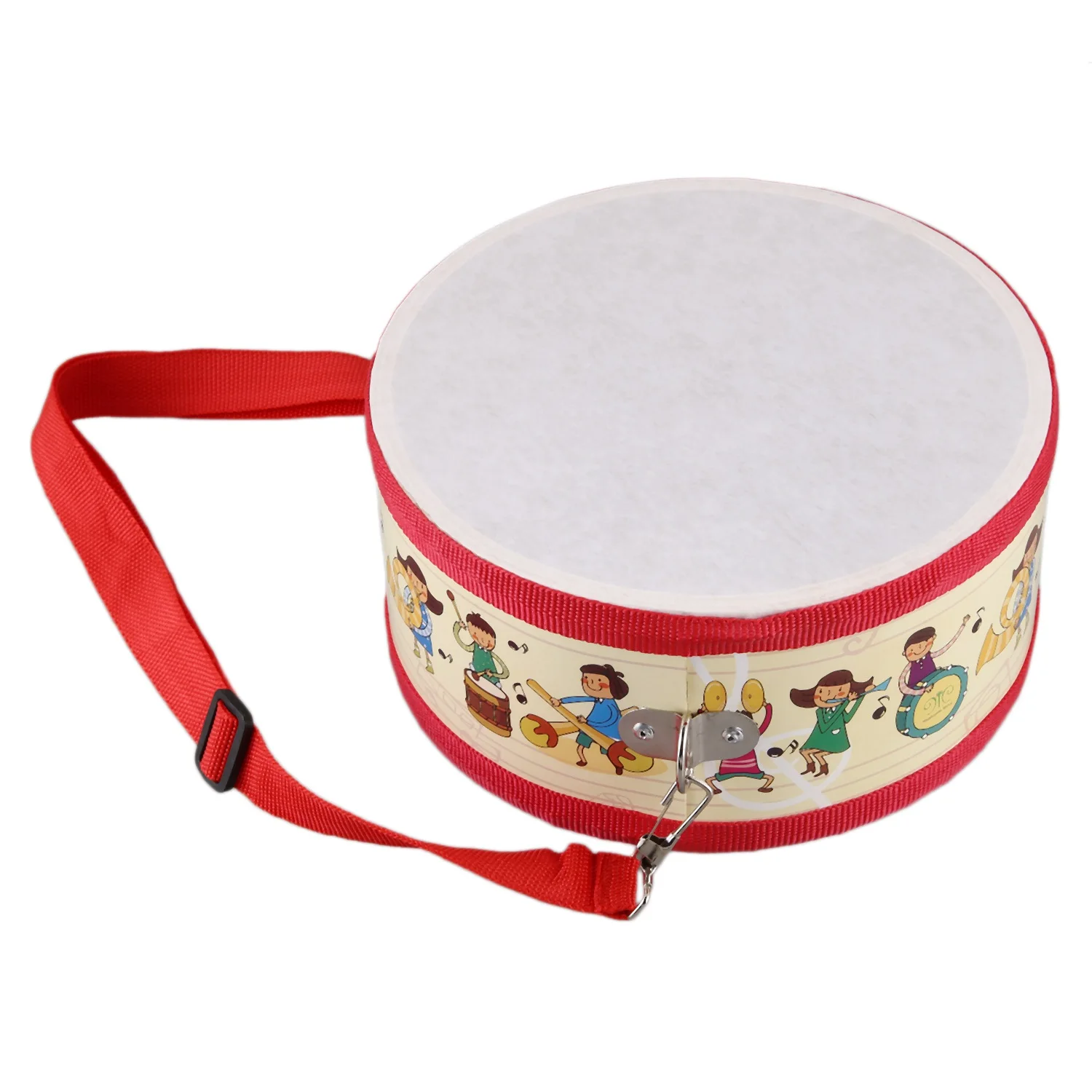 Trommel Hout Kinderen Vroege Educatieve Muziekinstrument Voor Kinderen Baby Speelgoed Beat Instrument Hand Drum Speelgoed