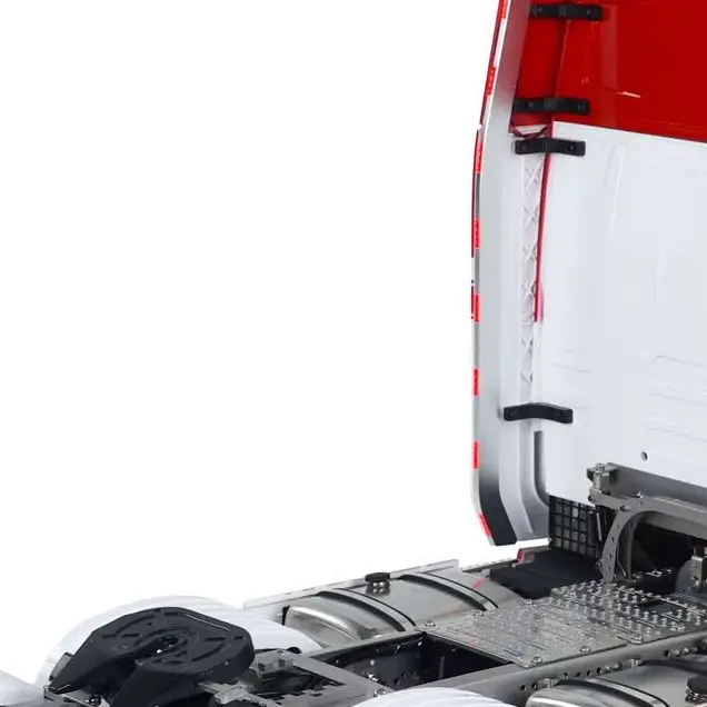 6x6 1/14 RC Tractor Truck 770S Metal Chassis Finished Light Sound System Smoke Door Openable 3-speed RC Toys Truck Moodel Gift