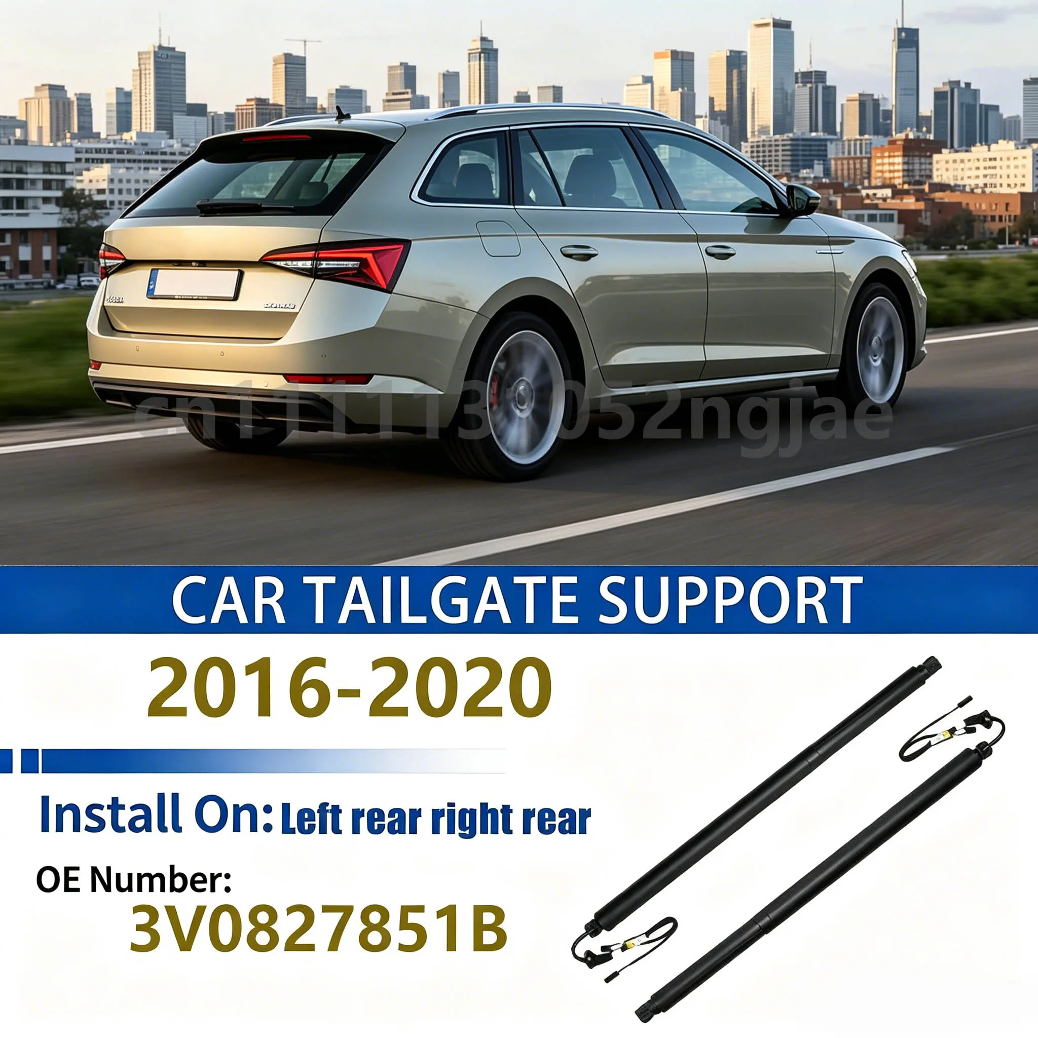 For Skoda 2016-2020 SuperB III B8 3V  Travel Edition Electric Tailgate Gas Spring Struts Left Right Universal 3V0827851B