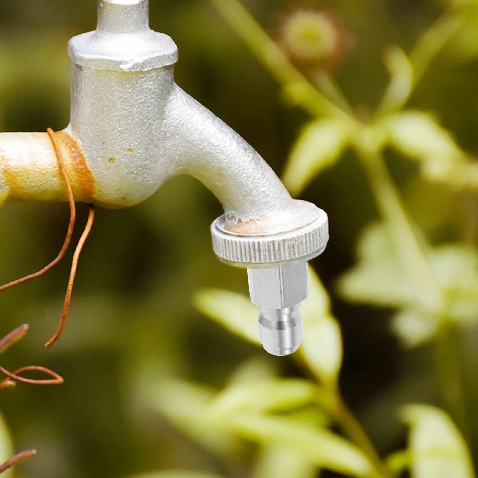 Ergonomic Stainless Steel Quick Connect Adapter For Car Washing Pressure Washers