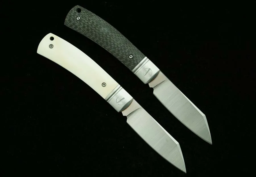LEMIFSHE New Folding Knife 9CR14MOV Blade Steel+CF/Bone Handle Outdoor Camping Hunting Kitchen Survival Pocket EDC Tool