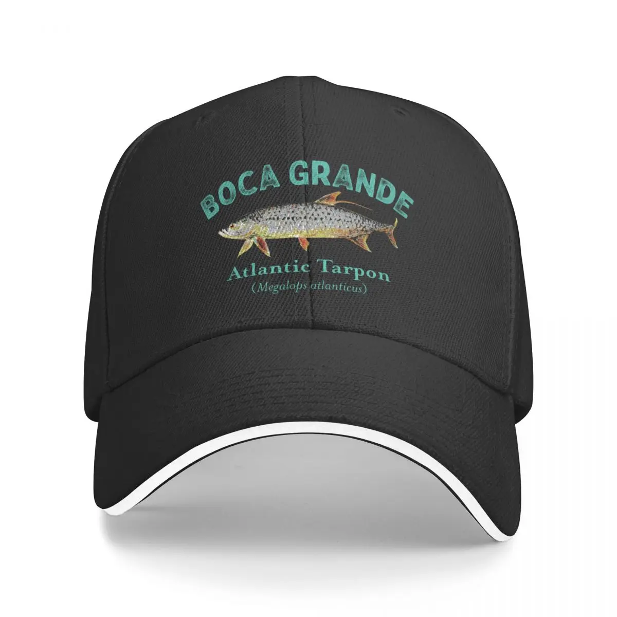 Boca Grande Florida Tarpon Fishing Design Baseball Cap party Hat Hip Hop Luxury Brand Trucker Hat Golf Women Men's