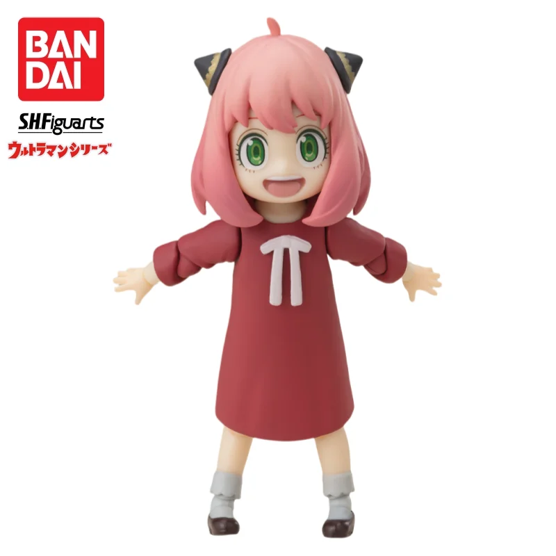 

In Stock Bandai S H Figuart Original Spy X Family Anya Forger Doll Brand New Boxed Action Figure Anime Characters Model Garage