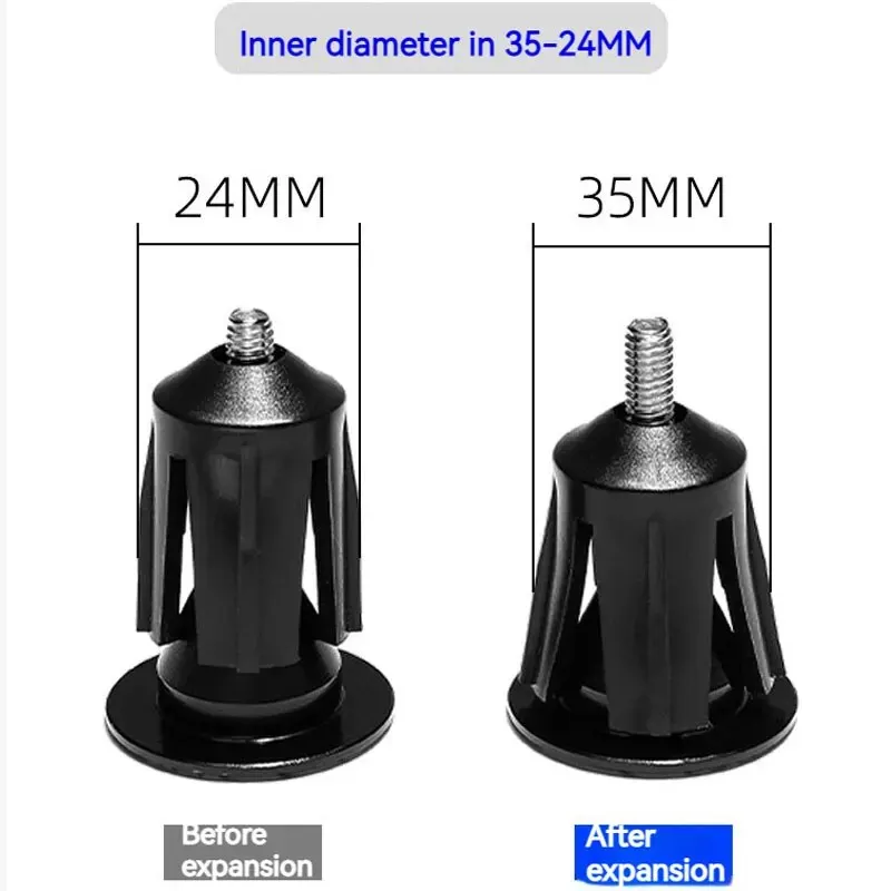ENLEE 1 Pair Bike Grip Handle Bar End Cap Aluminium Alloy MTB Handlebar Grips Plugs Caps For Bicycle Handlebar Accessory