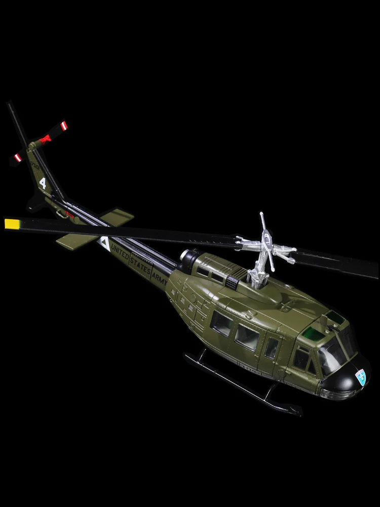 1/48 United States Army Bell UH-1H Huey General Purpose Helicopter Iroquois Aircraft Model Adult Fans Collectible Gift Souvenir