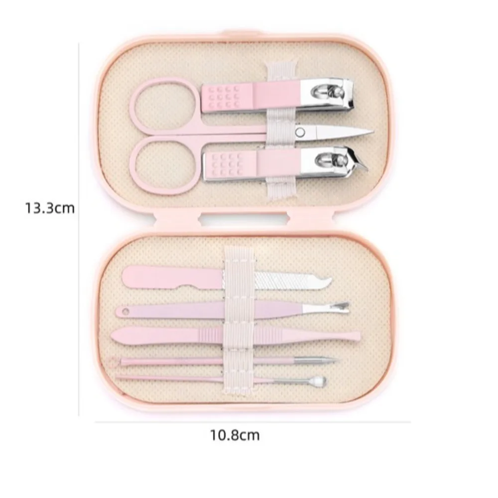 14-delige Deluxe nagelknipper roestvrijstalen teennagelsnijder nagelschaartje tondeuse draagbaar manicuregereedschap