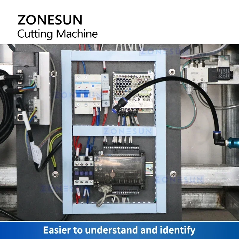 ZONESUN เครื่องตัดแผ่นสบู่อัตโนมัติเครื่องตัดสบู่บาร์นิวเมติกเครื่องตัดสบู่ห้องน้ําตัดอุปกรณ์ ZS-TQ650C