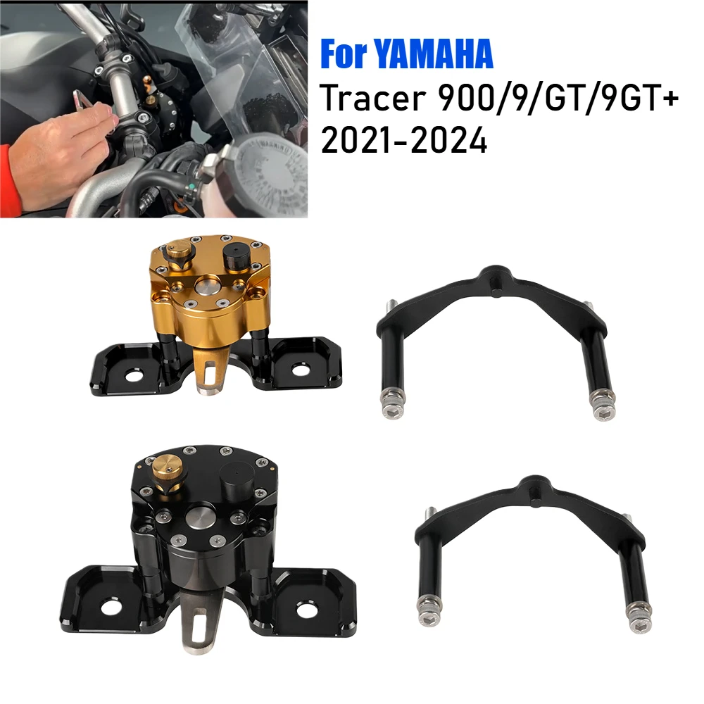 Steering Damper Stabilizer for YAMAHA Tracer 900GT 9GT 900 9 GT 9GT+ Plus Motorcycle Steering Shock Absorber Kit Reverse Safety