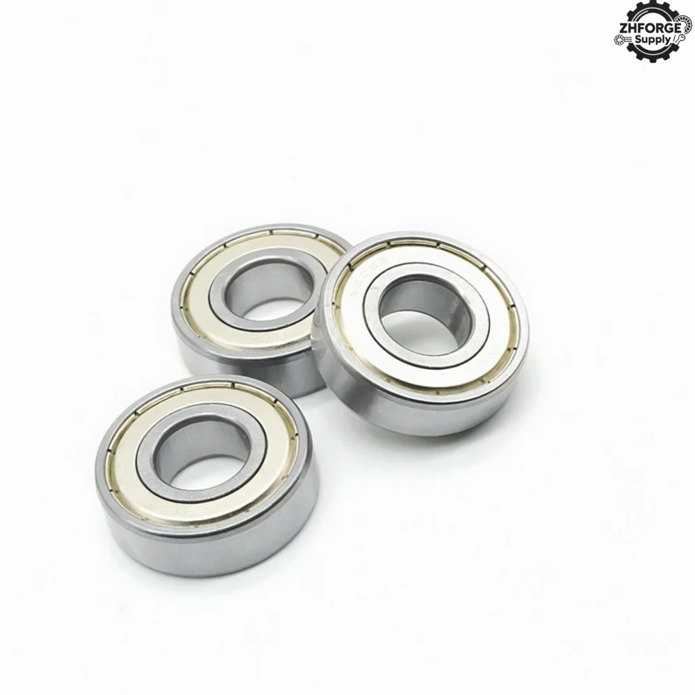 6201ZZ Ball Bearing 12x32x10mm ABEC-7 Metal Seal for Fans - Precision Bearing for Fan Applications
