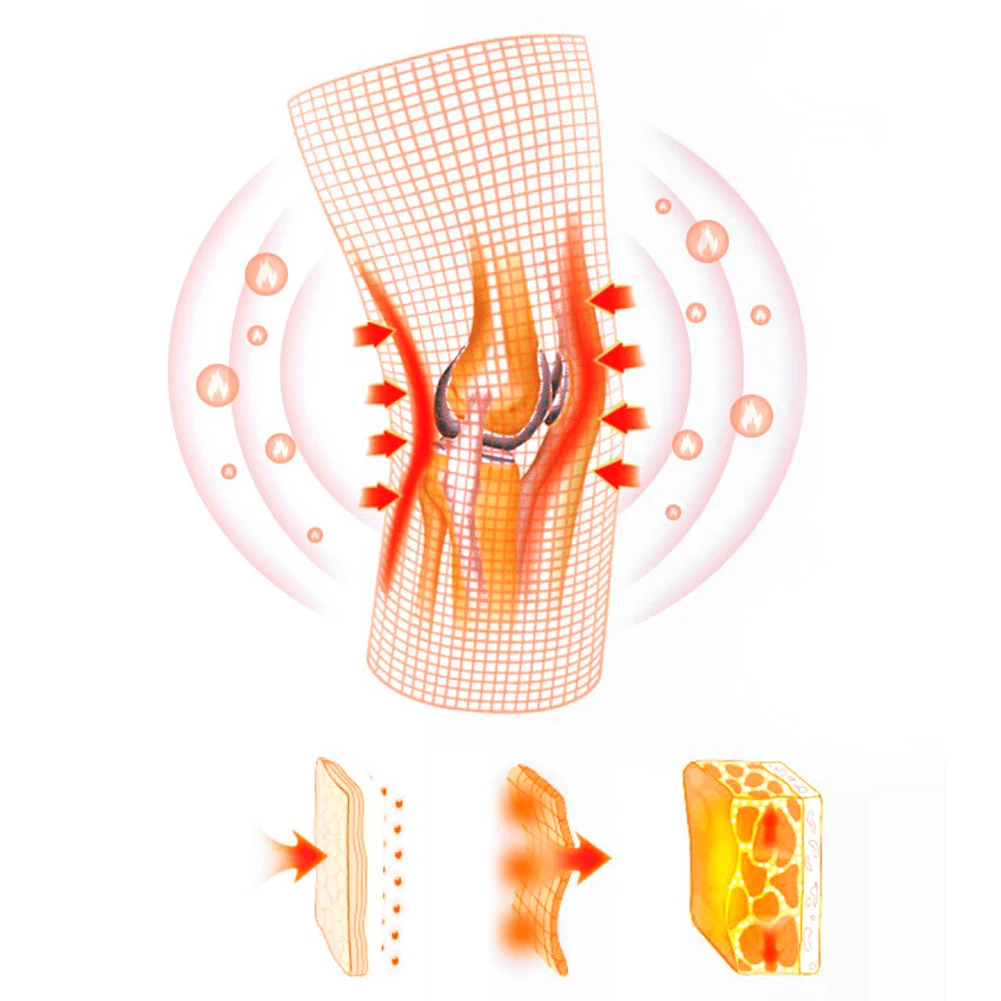 1 paio di ginocchiere autoriscaldanti ginocchiere per artrite sollievo dal dolore articolare recupero lesioni supporto per ginocchio protezione