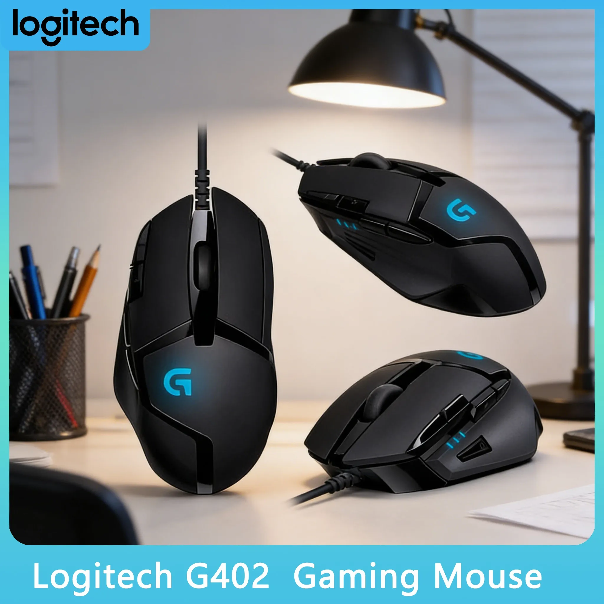 G402 Wired FPS Mouse High-Speed Tracking Esports