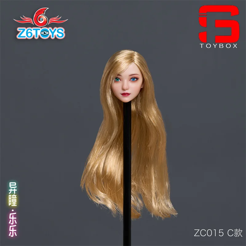 Z6TOYS ZC015 1/6 skala Lele Beauty Head Sculpt z ruchomymi oczami Model Fit 12 ''kobieta żołnierz figurka ciało