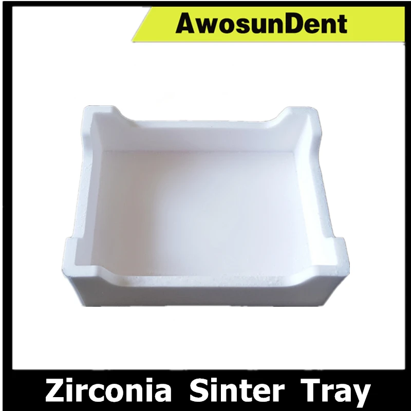 One Set Dental Material Ceramic Crucible Zirkonzahn Machine Sintering Tray For Dental Lab Zirconia Furnace