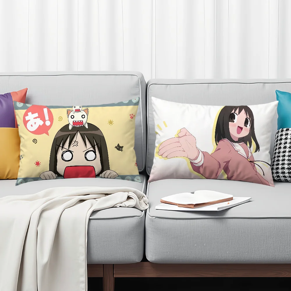 أنيمي اليابان A-Azumanga Daioh Osaka A-Ayumu غطاء الوسادة مستطيل غطاء وسادة أريكة المنزل غرفة المعيشة مقهى المخدة