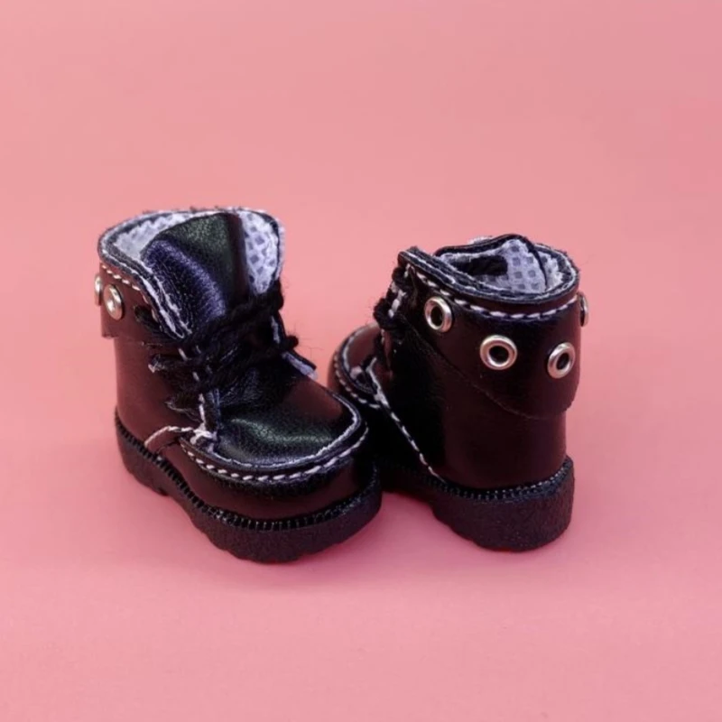 Tilda Puppenstiefel für Blythe Puppenspielzeug, 1/6 Gelenkpuppenschuhe für OB24 OB22 Azone BJD Puppet Mädchen Kleidung Kleid Schuhe Zubehör