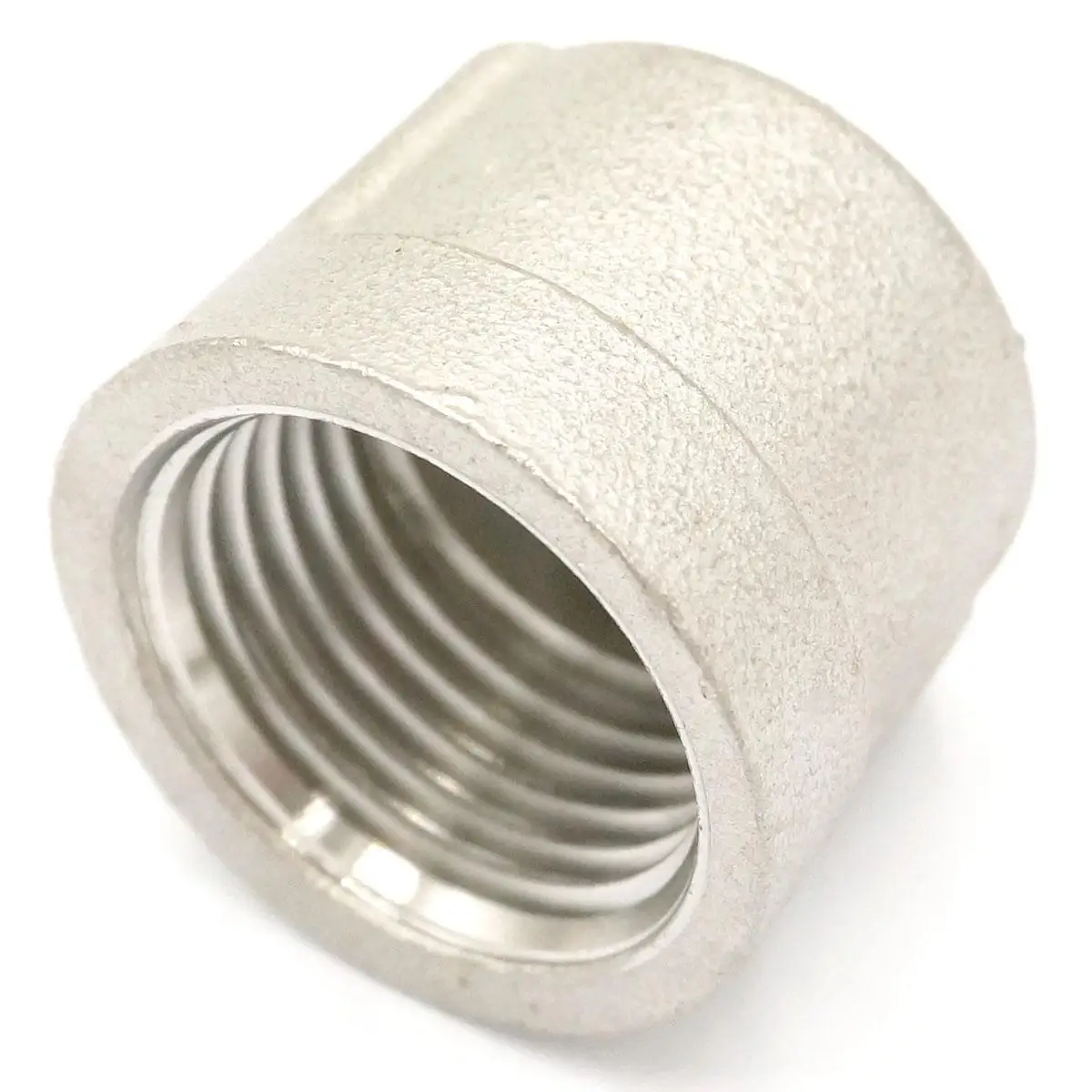 1/2" BSP Female Thread 304 Stainless Steel Pipe Fitting Countersunk Plug Round head socket Operating pressure 2.5 Mpa
