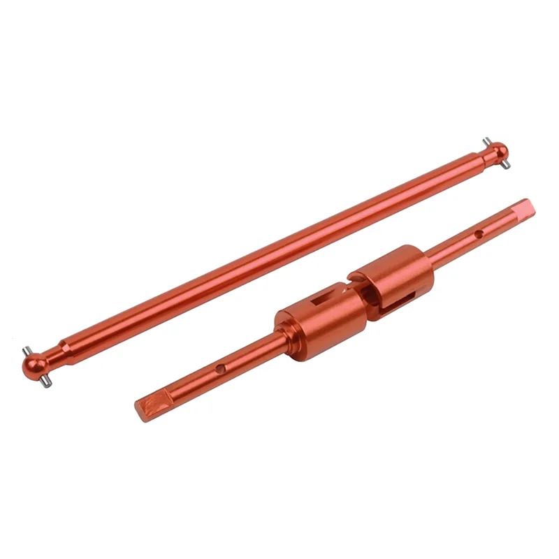 

Modern Metal Middle Shaft Joint Drive Shaft Upgrade Parts,Red