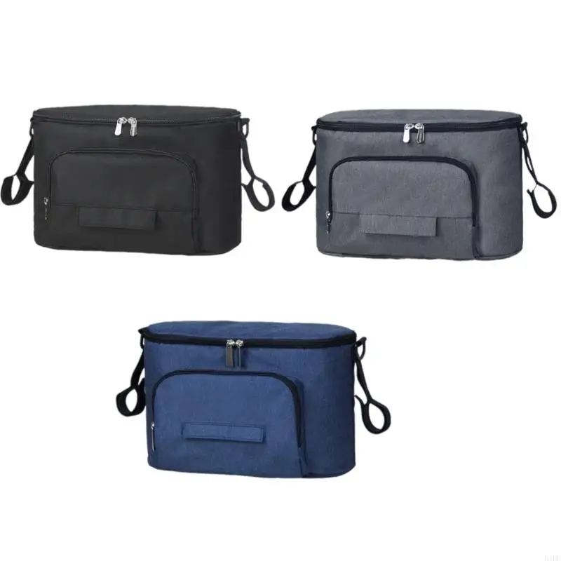 

54DF Oxford Cloth Baby Strollers Hanging Bag Organiser Case for Parents Needing More Storage Space During Walks or Outings