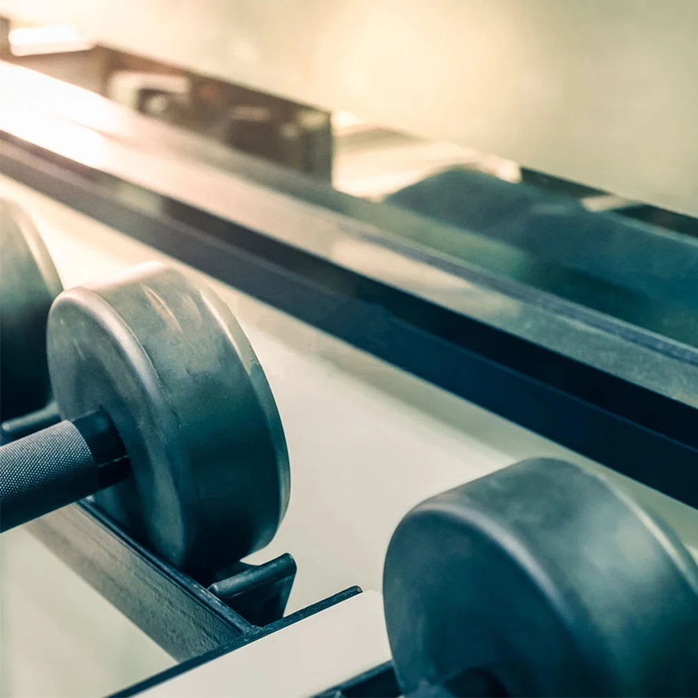 8Pcs Dumbbell Rack Horizontal Plastic Heavy-Duty Storage Organizer Space-Saving Stand for Home Gym Horizontal Dumbbell Rack