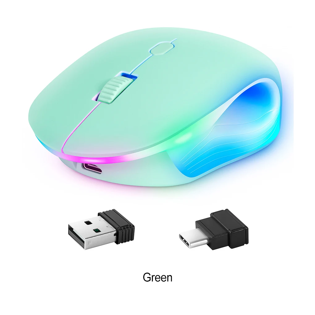Rechargeable Bluetooth Mice With Stylish For Easy Operation Lightweight And Portable Bluetooth Mouse black