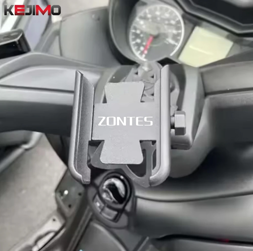 GPS Stand Bracket for Zontes G1 125 ZT125 ZT310/R/T/V 368G 368G/D/E/M/K 703F 703RR Motorcycle CNC Handlebar Mobile Phone Holder