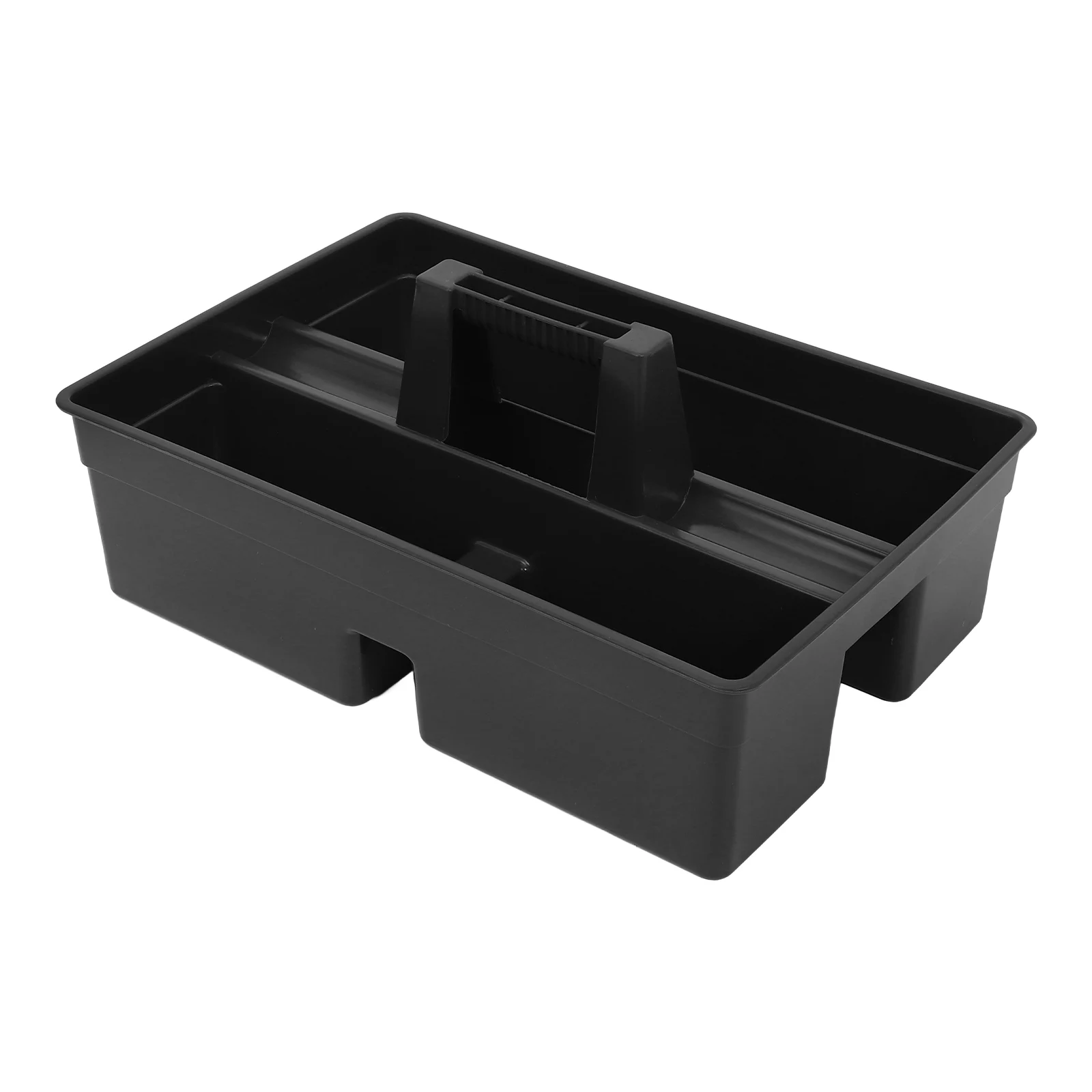 

Storage Basket Carry Caddy Tool Tote Tray Cleaning Supplies 3 Dividers Heavy Duty Rust Proof Portable Hand Tools Fasteners