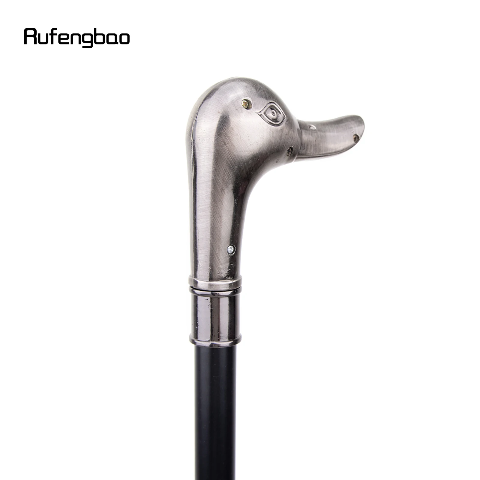 Cabeça de pato moda bengala decorativa vara festa do vintage elegante bengala crosier 93cm desempenho palco cana